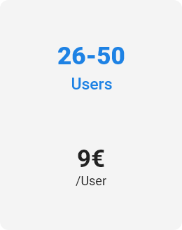 26 - 50 users