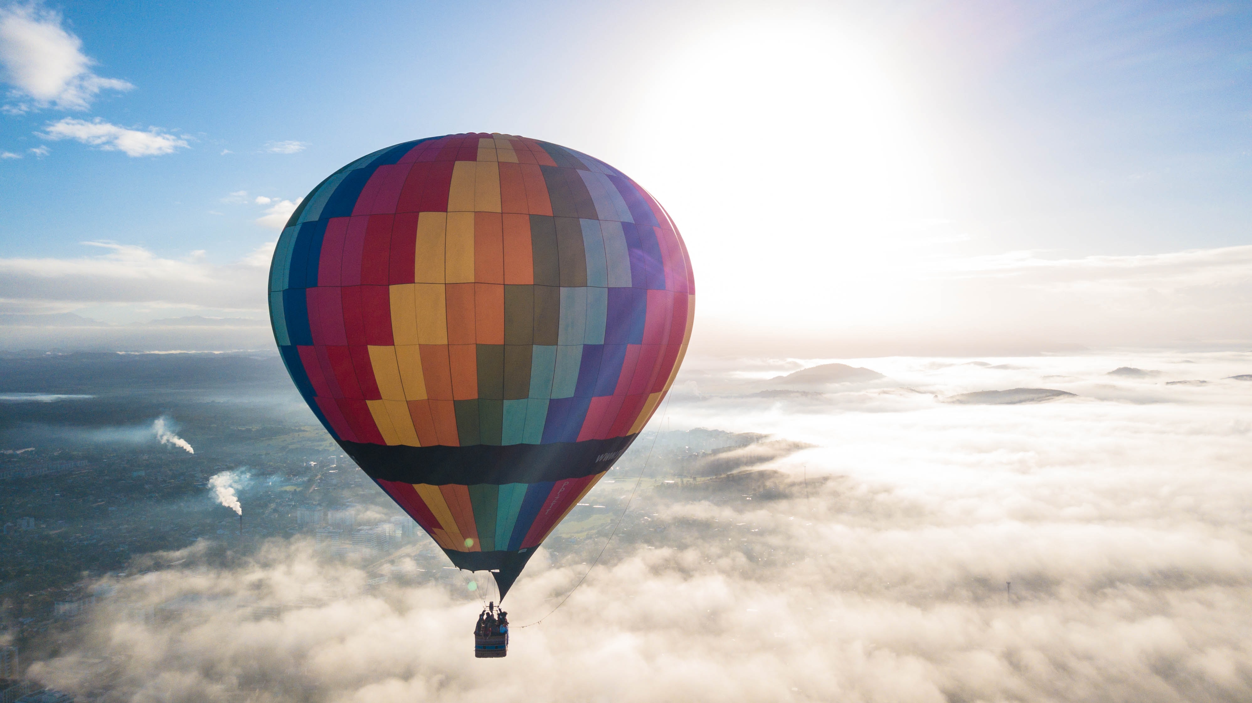 Vol en montgolfière